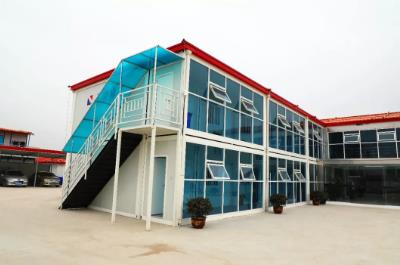 濟(jì)南歷城區(qū)荷花路建筑工地臨時住人移動板房